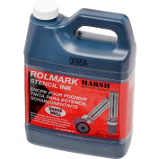 Marsh® Rolmark Stencil Ink, 1 Qt., Black