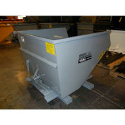 Stacking Feature for 1-1/2 Cu Yd and Larger Wright Self-Dumping Hoppers - Yellow