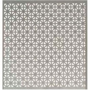 M-D Aluminum Sheet, Union Jack, 57083, 36"L x 24"W x 1/5" Thick, Silver