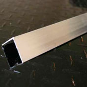 M-D® Aluminum Angle Equal Leg, 72"L x 1"W x 1"H x 1/8"D, Mill Silver