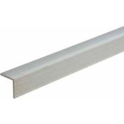 M-D® Aluminum Angle Equal Leg, 48"L x 1/2"W x 1/2"H x 1/16"D, Mill Silver