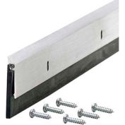 M-D Commercial Grade Door Sweep W/EPDM Rubber Insert, 68247, Silver, 36"