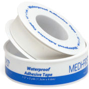 First Aid Adhesive Tape Roll, 1/2" W x 5 Yd., 60701