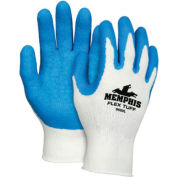 Premium Latex Coated String Gloves, Memphis Glove 9680L, 1-Pair - Pkg Qty 12