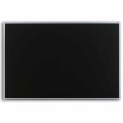 Marsh 96"x 48" Black Composition Chalkboard, Aluminum Trim