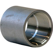 1-1/2 In. 304 Stainless Steel Coupling - FNPT - Class 150 - 300 PSI - Import