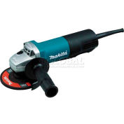 Makita® 4-1/2" Angle Grinder, 9557PB, 7.5 Amp, 10,000 RPM, 5/8"-11, AC/DC, Lock-Off, Lock-On