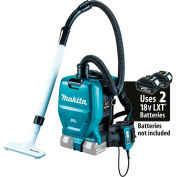 Makita XCV05Z 18V X2 36V Brushless Cordless 1/2 Gal HEPA Filter Backpack Dry Dust Vacuum, Tool Only