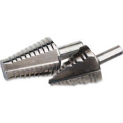 Step Drill - 1/8" to 1/2" by 32nds - HSS - 12 Steps - Self Starting Point - MK Morse ESD01