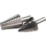 Step Drill - 1/4" to 1-1/8" by 16ths - HSS - 14 Steps - Self Starting Point - MK Morse ESD05