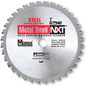 Circular Saw Blade - 9" Dia. - 48 TPI - 1" Arbor - USA - M.K. Morse Metal Devil NXT CSM948NSC