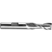 32mm Dia., 32mm Shank, 53mm LOC, 133mm OAL, 2 Flute Cobalt Single End Mill, Uncoated