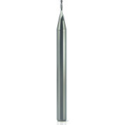1/64" Dia., 1/8" Shank, 0.045" LOC, 1-1/2" OAL, 2 Flute Carbide Ball Single End Mill, ALTIN