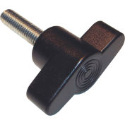 Plastic Head T-Knob Thumb Screw - M6 x 1.0 - 15mm Thread - 35mm Head Dia. - 18mm Head H - Pkg of 5