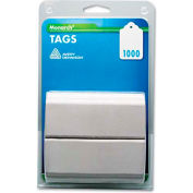 Monarch® Refill Tags for Tag Attacher Kit, 1-1/8" x 1-3/4", White, 1000 Tags/Pack