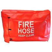 Fire Hose Hump Rack Cover - 30 In. X 21 In. X 4 In. - Red Vinyl - For 1420-1 & 1420-2 Hump Rack