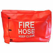 Fire Hose Hump Rack Cover - 30 In. X 21 In. X 4 In. - Red Vinyl - For 1420-1 & 1420-2 Hump Rack