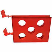 Heavy Duty Hump Fire Hose Rack - 2-1/2 In. Diameter - 100 Ft Capacity - Steel