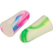 Moldex 6604 SparkPlugs® Multi-Color Foam Earplugs, Uncorded, 200 Pairs/Box