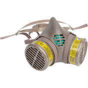 Moldex 8602 8000 Series Multi-Gas/Vapor Smart® Cartridge Assembled Respirator, Medium, 1/Pack