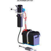 12V DC Power Lift Less Cyl Kit O-125FILC - Field Installed on Morse® Hydra-Lift Karrier
