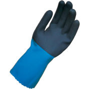 MAPA® NL34 Stanzoil® Neoprene Gloves, 12" L, Medium Weight, 1 Pair, Size 9, 334949