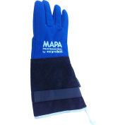 MAPA® Cryoplus 2.0 Waterproof Cryogenic Gloves, Leather Safety Cuff, 15"L, Size 9, CRYPLS203809