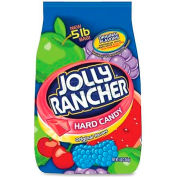 Jolly Rancher Bulk Bag Candy, Assorted Flavors, 1 Bag, Individually Wrapped