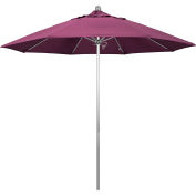 California Umbrella 9' Patio Umbrella - Iris - Silver Pole - Venture Series