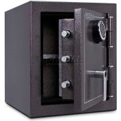 Mesa Safe Burglary & Fire Safe Cabinet MBF1512E 2-Hr Fire Rating Digital Lock17-1/4"Wx18-3/4"Dx20"H