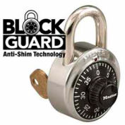 Master Lock® No. 1525 1525 General Security Combo Padlock, Key Control, Black Dial