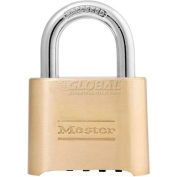 Master Lock® No. 175 Bottom Resettable Combination Padlocks - Pkg Qty 6