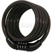 Master Lock® No. 8143D Cable Lock, 4' Combination Cable Lock - Pkg Qty 6
