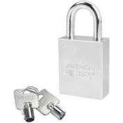 American Lock® No. A7200 Solid Steel Tubular Cylinder Padlock - Pkg Qty 24