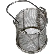 Quality Industries Premium Stainless Steel Parts Washing Basket For Efficient Cleaning Of Small Parts, Durable And Dishwasher Basket Design For Organized Cleaning (2.17"D X 5.91"W X 8.82"H