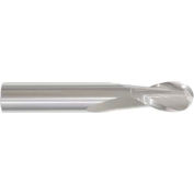 Made in USA 2 Flute Carbide Ball Single End Mill 25.00mm Dia 25mm Shank 38mm Flute 102mm OAL