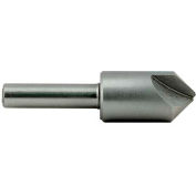 1//4/" 60° Solid Carbide 6-Flute Chatterless Countersink