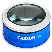 Carson Optical MT-33 3X Touch Activated LED Lighted Loupe Magnifier