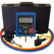 Mastercool® 99661-A 2-Way Digital Manifold Kit 3-60" Hoses, Vacuum Sensor w/Cable