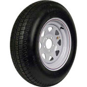 Martin Wheel ST205/75D-15 Trailer Tire & Custom Spoke Wheel Assembly DM205D5C-5CT