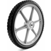 Martin Wheel Plastic Spoke Semi-Pneumatic Wheel PLSP16D175 - 16 x 1.75 - 2-3/8" Centered Hub