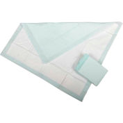 Medline® Premium Disposable Fluff and Polymer Underpads, 23" x 36", Green, 80/Case