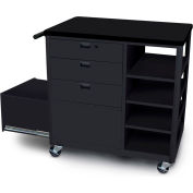 Marvel® Mobile 3D Printer Cart with 3 Storage Drawers & 4 Side Shelves