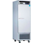 Kool-It KBSR-1 Bottom Mount Refrigerator - Single Door 20.5 Cu. Ft. Silver