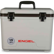 Engel®  UC19, Cooler/Dry Box, 19 Qt., White, Polypropylene