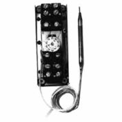 Johnson Controllers Temperature Controller A36AHA-58C Four Stage Remote Bulb, 4-SPDT, Heat & Cool