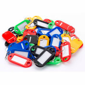 Barska 50 Assorted Key Tags AF12496 - Color Coded with Window Insert