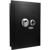 Barska AX13034 Left Opening Wall Safe - 15-7/16"W x 3-3/4"D x 20-3/4"H, 0-1/22 Cubic Ft.