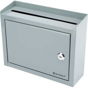 Barska CB12710 Multi Purpose Drop Box 9-3/4"W x 3"D x 7-3/4"H, Gray