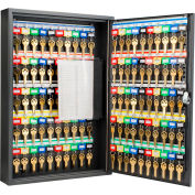 Barska CB12964 100 Keys Adjustable Key Lock Box 6"W x 24-1/2"D x 17-1/2"H, Black, Aluminum